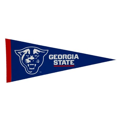 Felt Pennant 4"x10" (Strip 0.40") Dye Sublimated (Domestically Decorated)